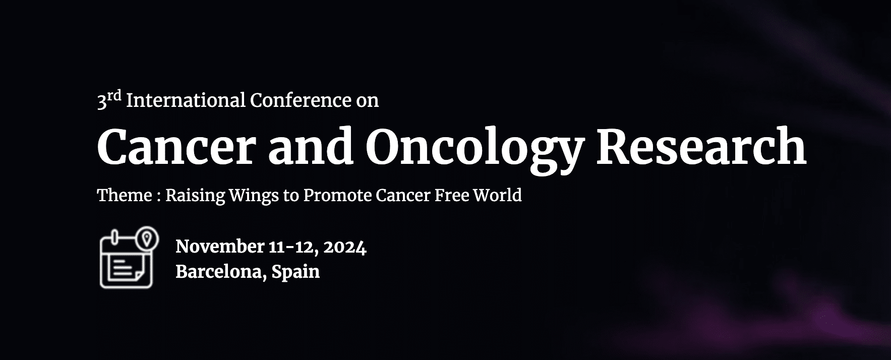 3rd International Conference on Cancer and Oncology Research
